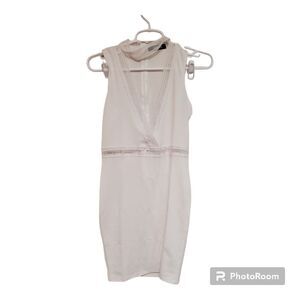 Missguided mini dress with choker neckline size 4